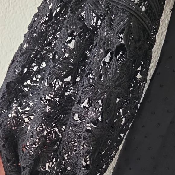 Bardot Black Mini Dress - Picture 5 of 6